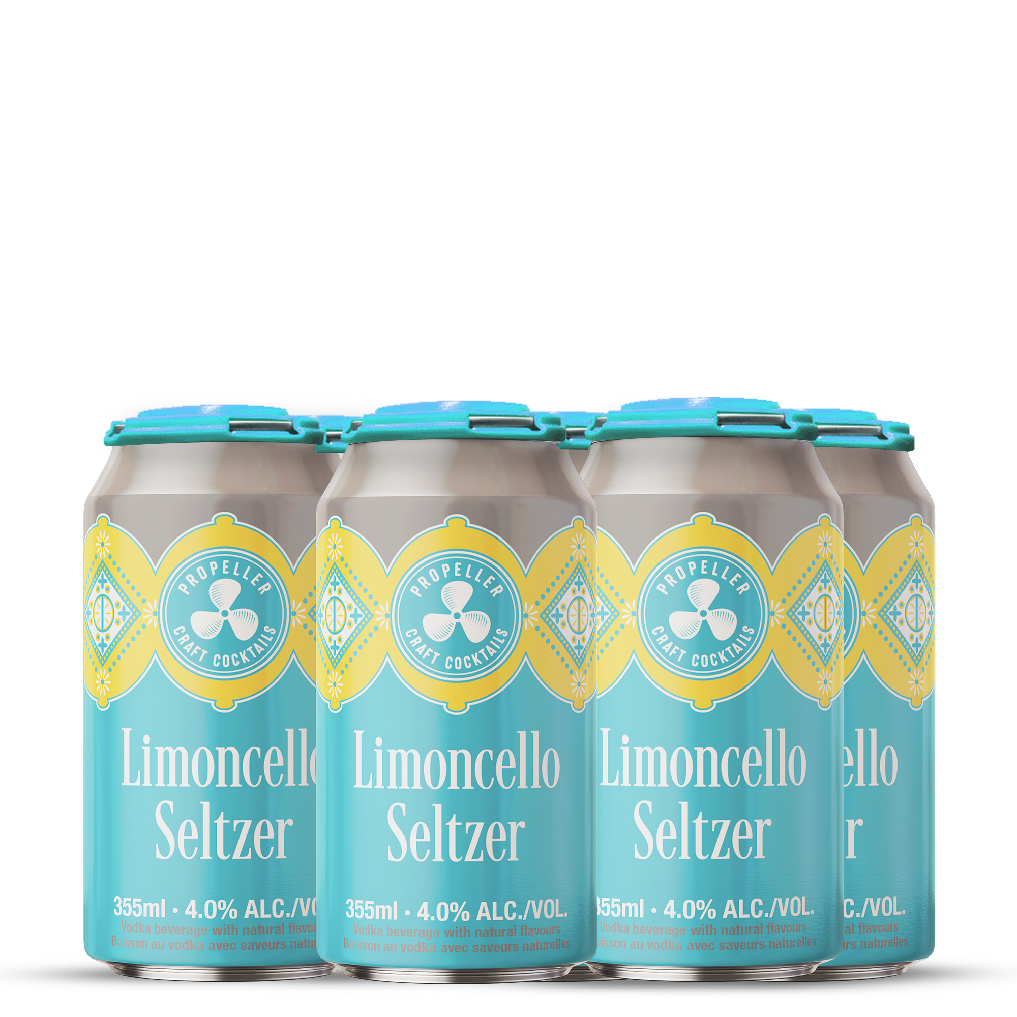 Limoncello Vodka Seltzer - 6 Pack