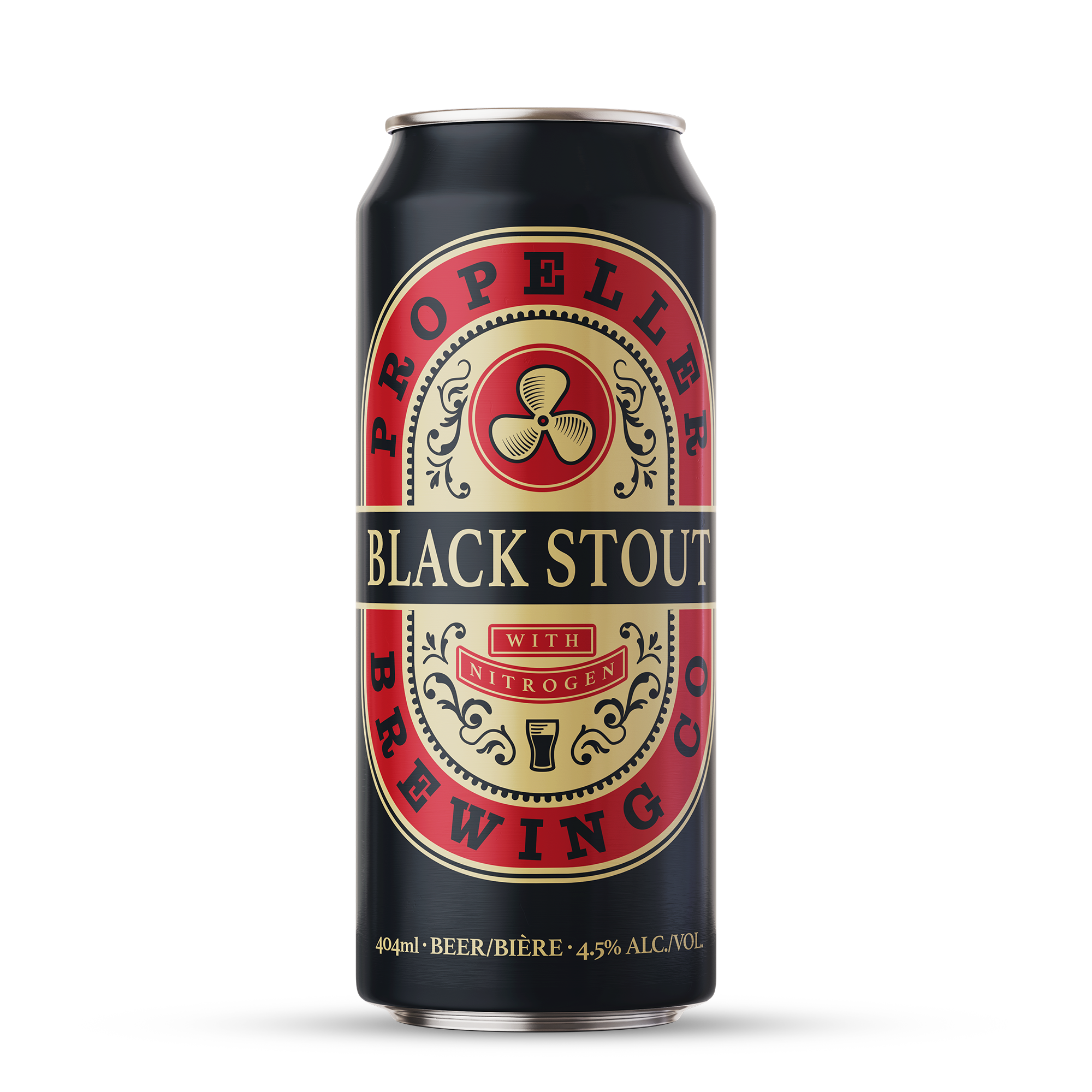 Black Stout with Nitrogen- 4 Pack