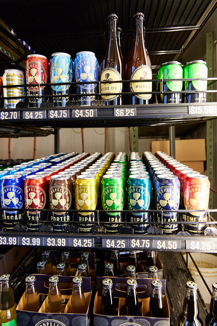 Windmill Cold Beer Store Propeller Brewing