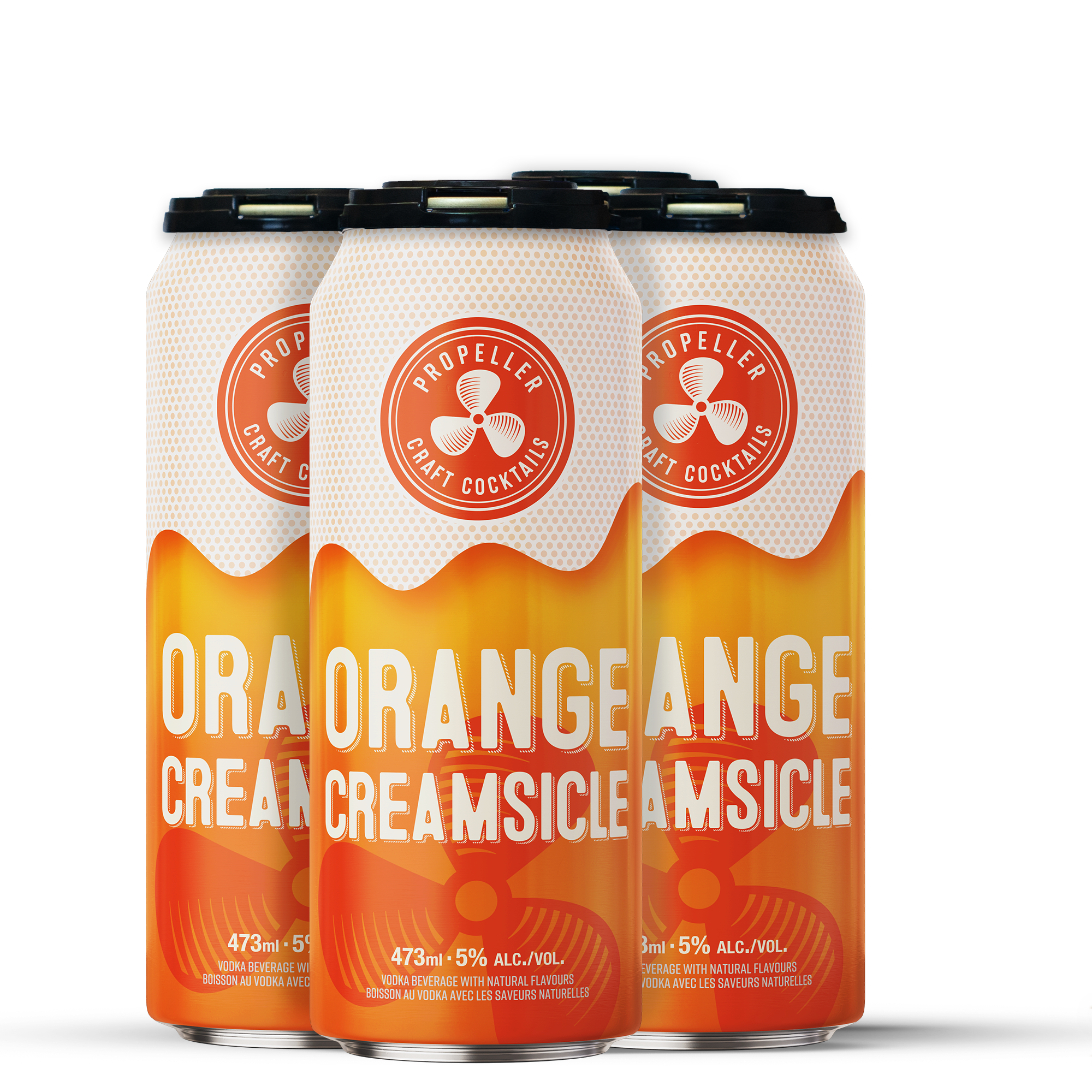 Hard Orange Creamsicle - 4 Pack
