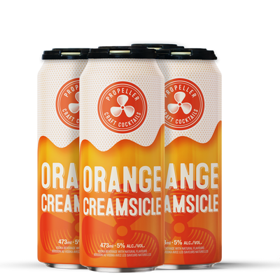 Hard Orange Creamsicle - 4 Pack