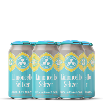 Limoncello Vodka Seltzer - 6 Pack