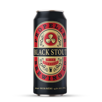 Black Stout with Nitrogen- 4 Pack