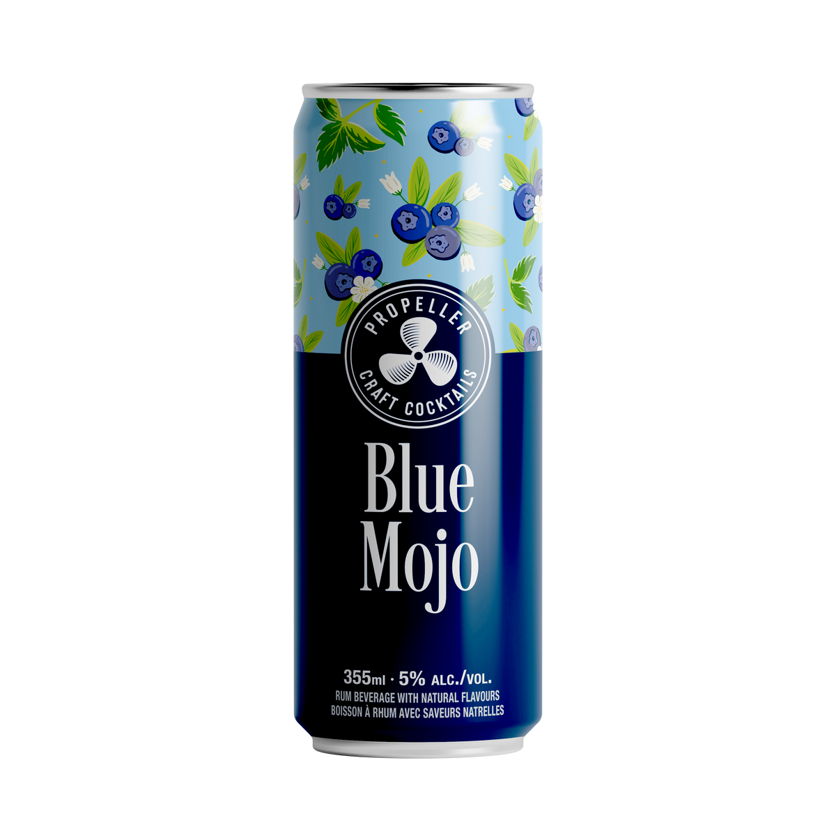 Mojo Blue Raspberry Blue Mojo Blueberry Mojito 4 pack – Propeller Brewing
