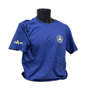 Dark Blue Propeller Crest Tee