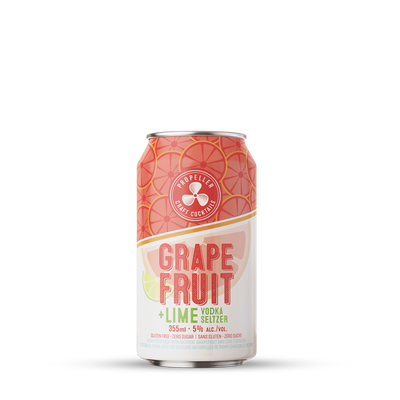 Grapefruit & Lime Vodka Soda - 6 Pack