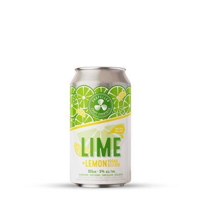 Lime + Lemon Vodka Soda - 6 Pack