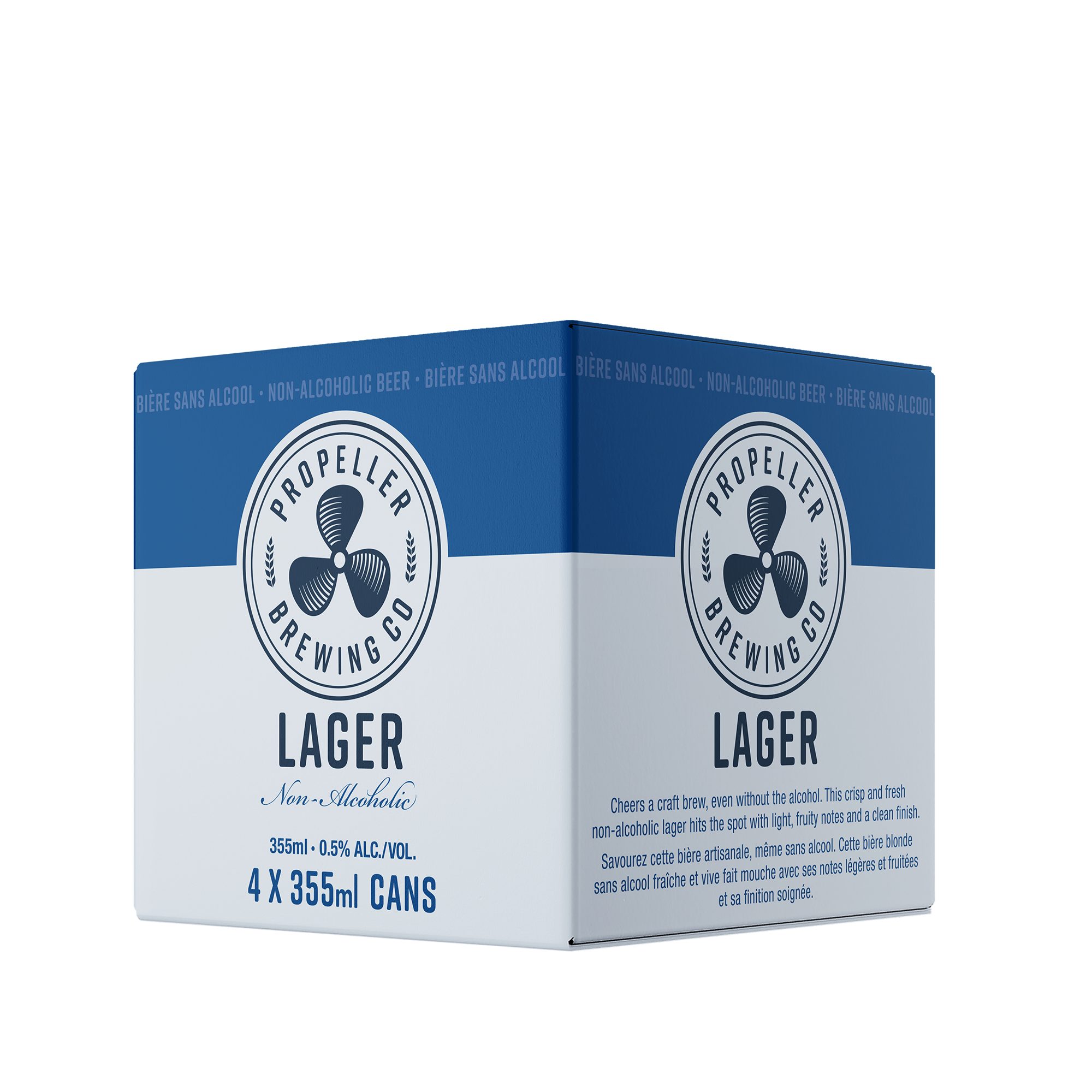 Non-Alcoholic Lager- 4 Pack