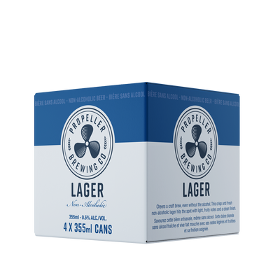 Non-Alcoholic Lager- 4 Pack