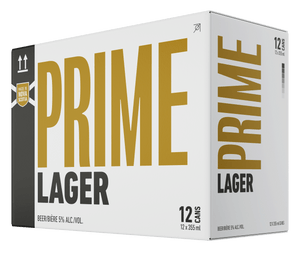 Prime Lager 12 pack