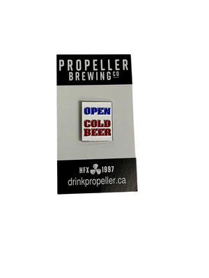 Propeller Cold Beer Enamel Pin