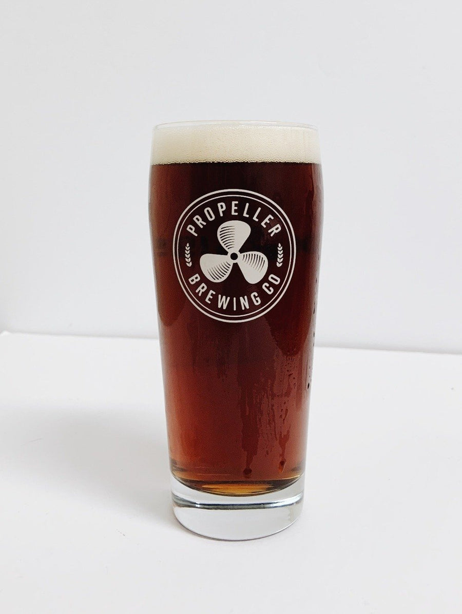 16oz Nucleated Pint Glass